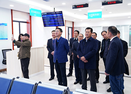 宋忠慶一行調(diào)研甘肅智慧陽(yáng)光采購(gòu)平臺(tái)上線(xiàn)啟動(dòng)儀式籌備情況